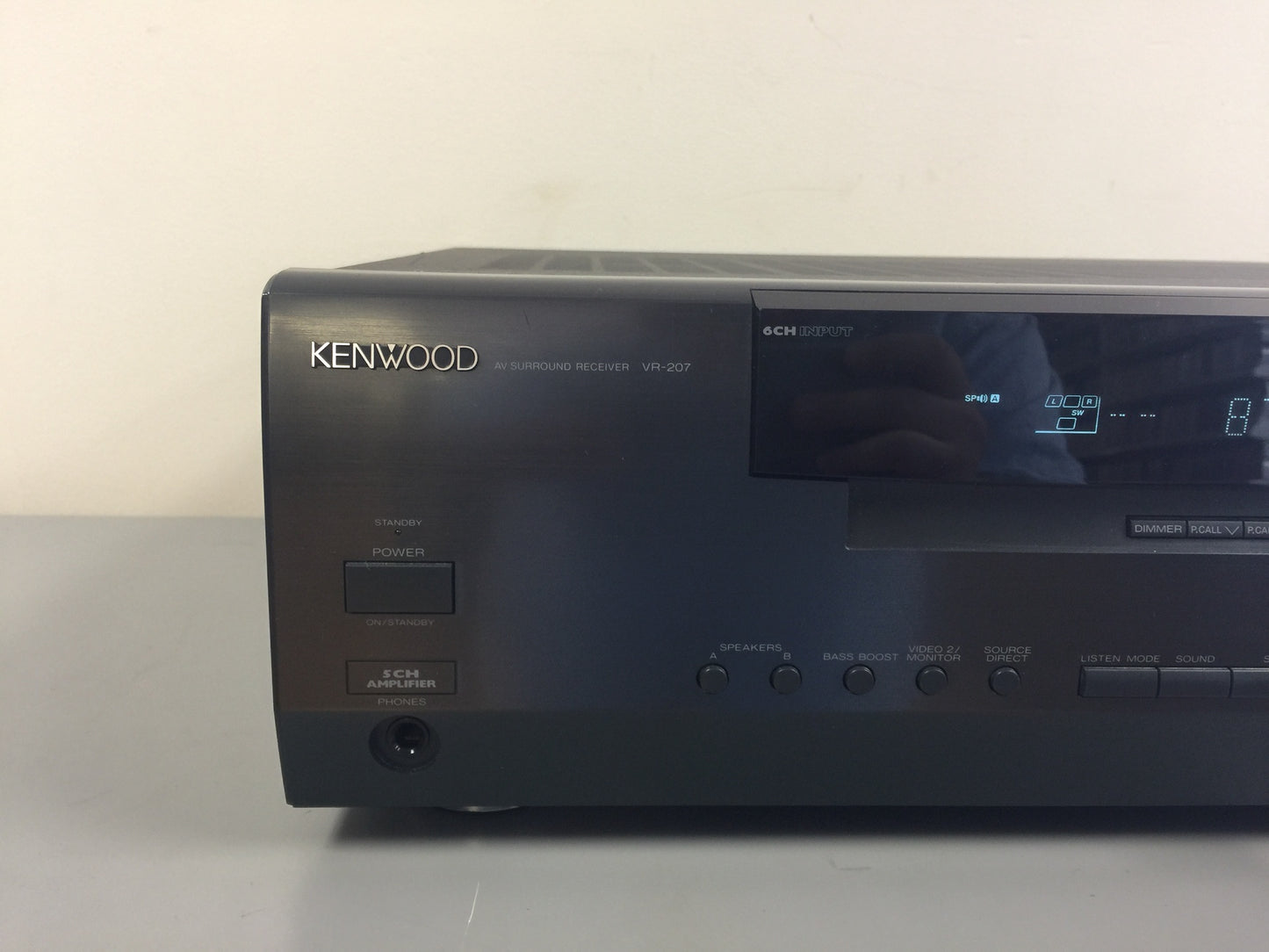 Kenwood VR-207 Stereo Receiver * 100W RMS * 1997 * Phono Input