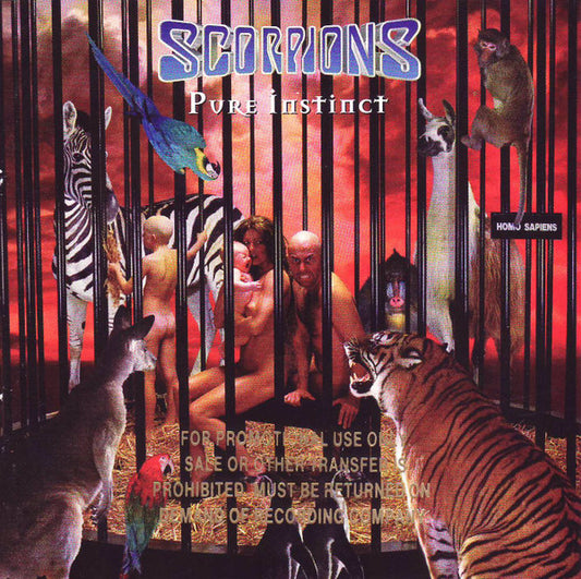 Scorpions : Pure Instinct (CD, Album, Promo)