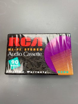 1998 RCA HiFi Blank Cassette 90mins