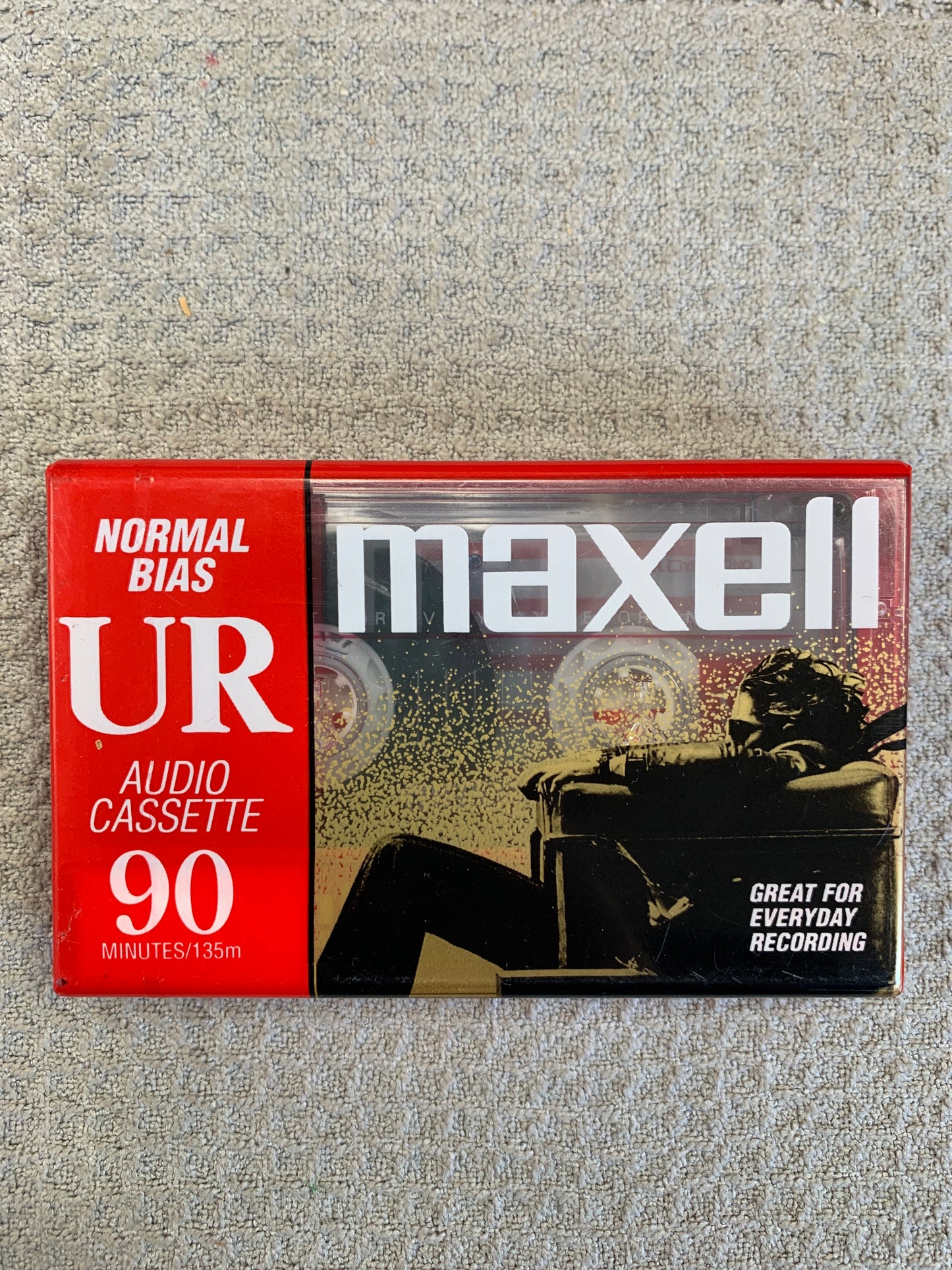 1998 Maxell UR Blank Cassette 90 mins