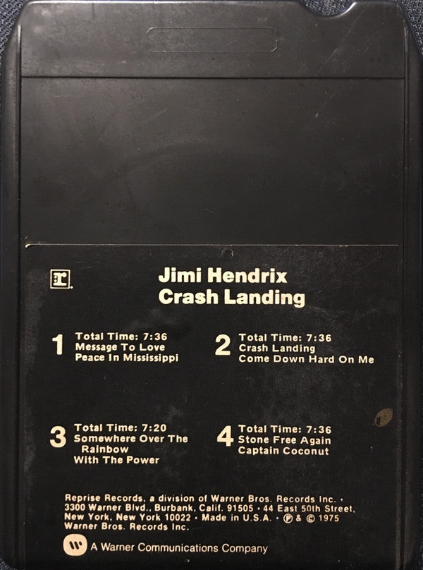 Jimi Hendrix : Crash Landing (8-Trk, Album)