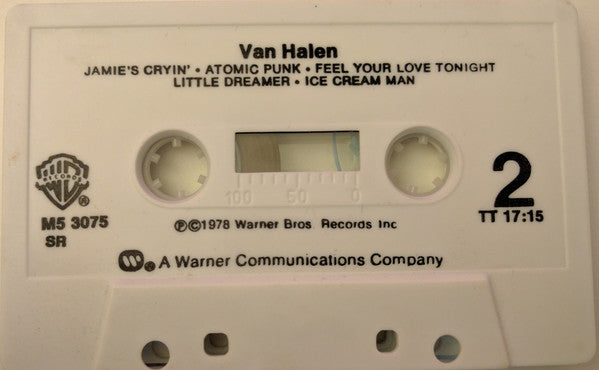 Van Halen : Van Halen (Cass, Album, SR,)