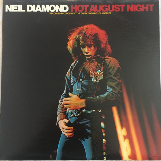 Neil Diamond : Hot August Night (2xLP, Album, Club, RE, RCA)