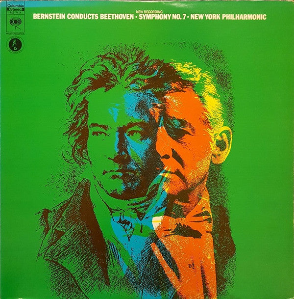 Bernstein* Conducts Beethoven* • New York Philharmonic : Symphony No. 7 (LP, Album, RE)