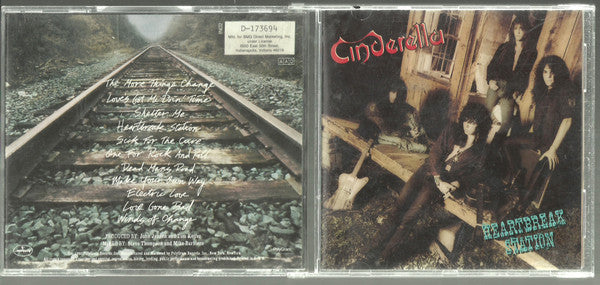 Cinderella (3) : Heartbreak Station (CD, Album, Club)