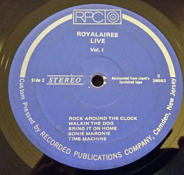 Royalaires : Live Vol.1 (LP, Album)