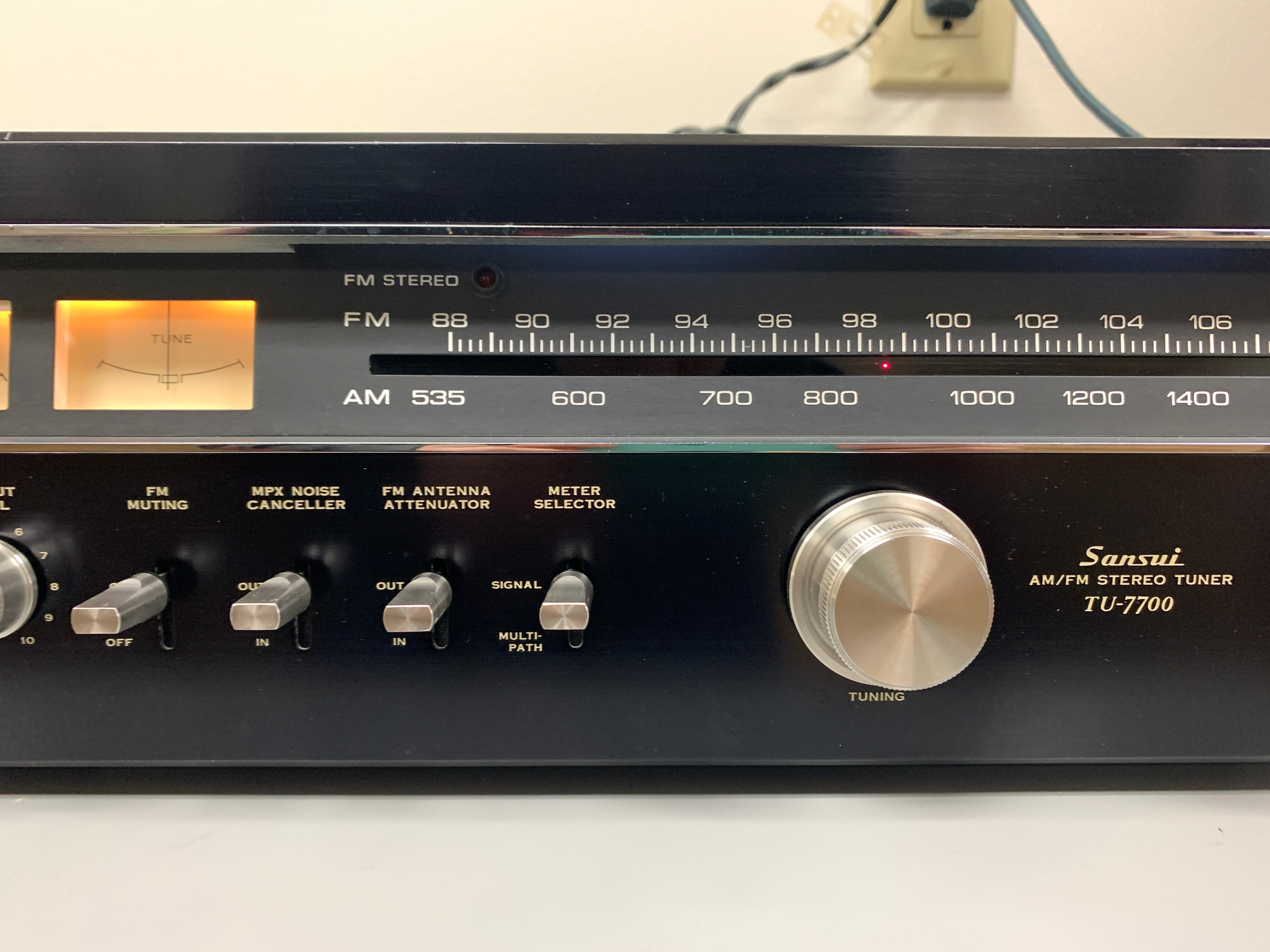 Sansui TU-7700 Stereo Tuner – The Turntable Store