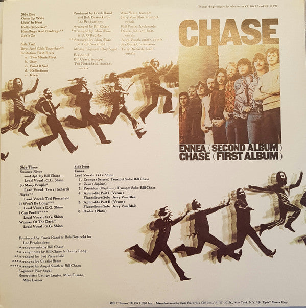 Chase (5) : Chase / Ennea (2xLP, Comp, RE)