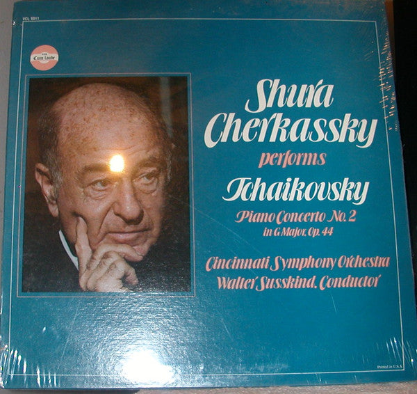 Tchaikovsky*, Walter Susskind, Cincinnati Symphony Orchestra, Shura Cherkassky : Piano Concerto No. 2 In G Major, Op. 44 (LP)