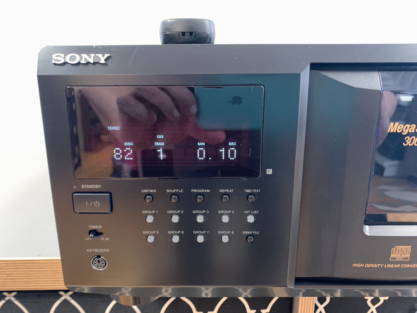 Sony CDP-CX355 CD Carousel