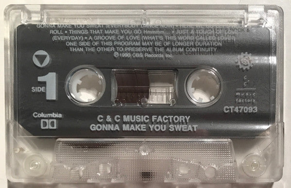 C + C Music Factory : Gonna Make You Sweat (Cass, Album, Dol)