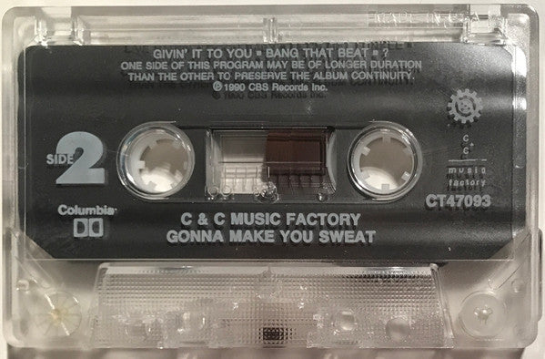 C + C Music Factory : Gonna Make You Sweat (Cass, Album, Dol)