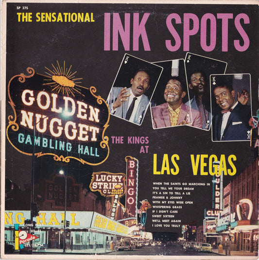 The Ink Spots : The Sensational Ink Spots (LP, Album, Mono)