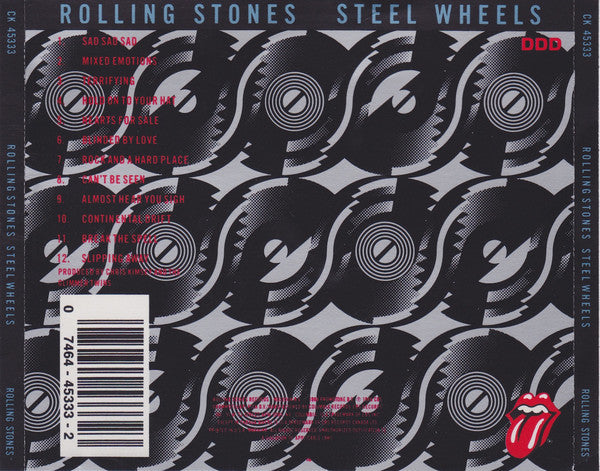 Rolling Stones* : Steel Wheels (CD, Album, Dis)