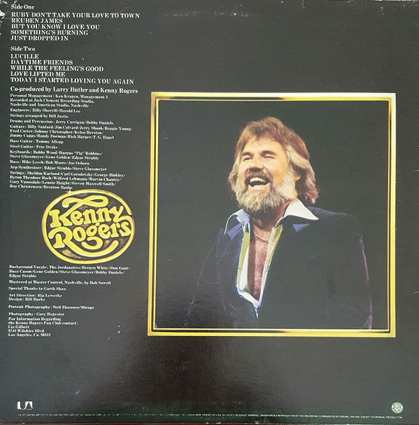 Kenny Rogers : Ten Years Of Gold (LP, Album, Comp, RE)