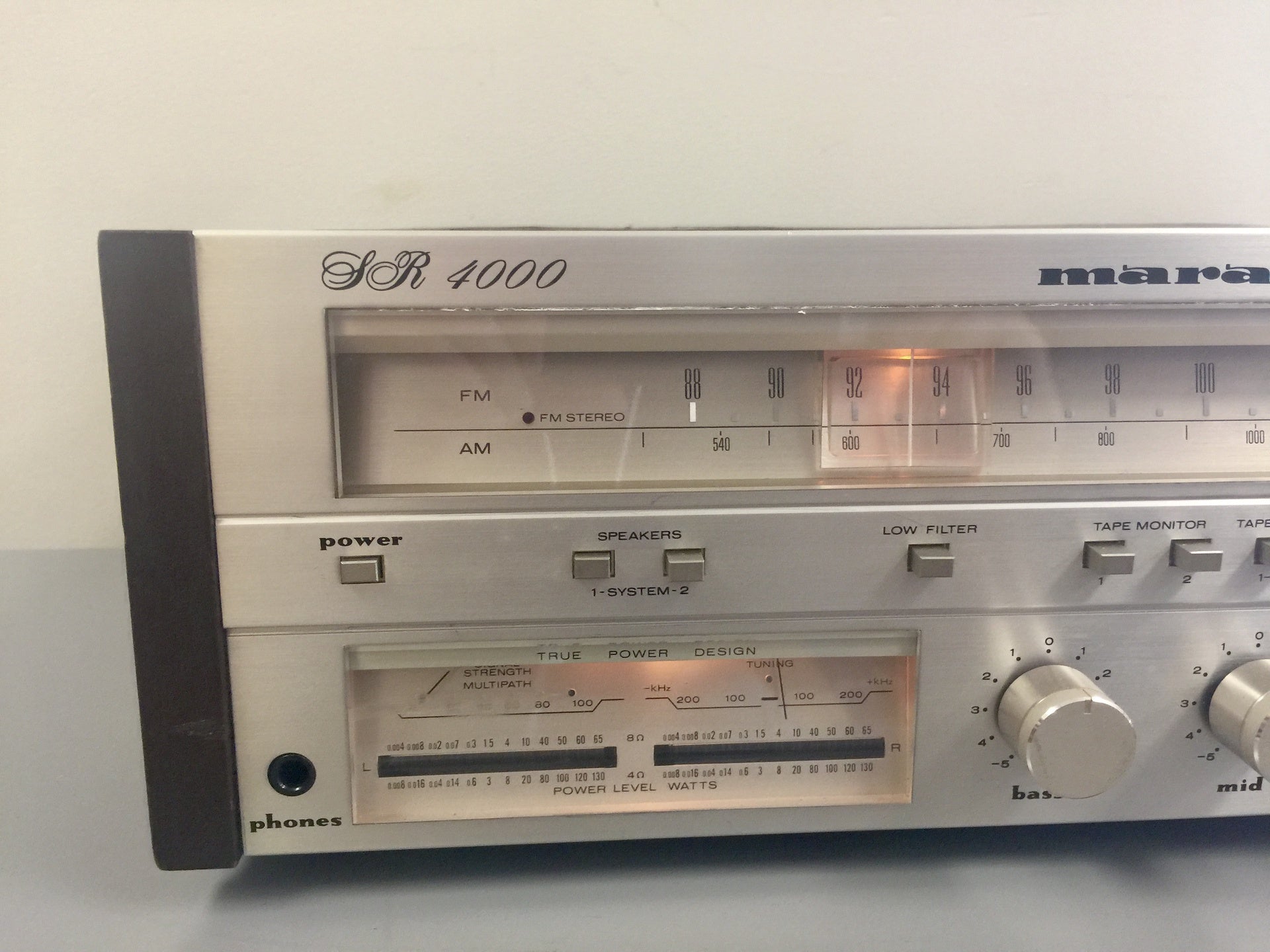 Marantz amplifier stereo deals SR4000/U2B