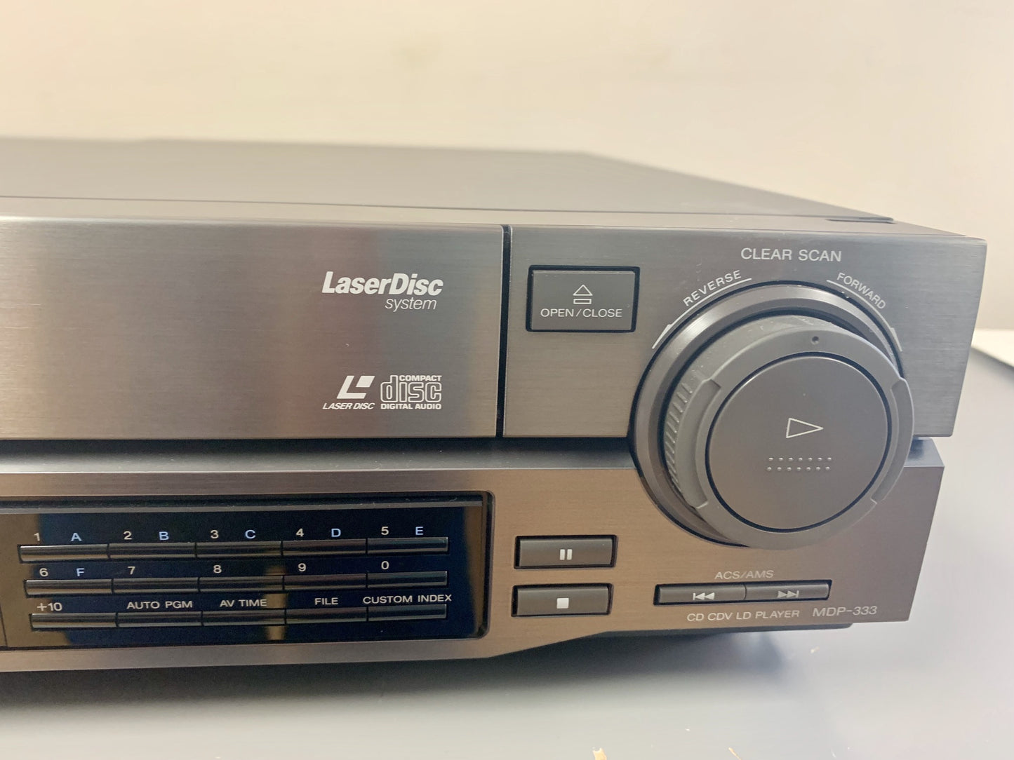 Sony MDP-333 Laserdic Player