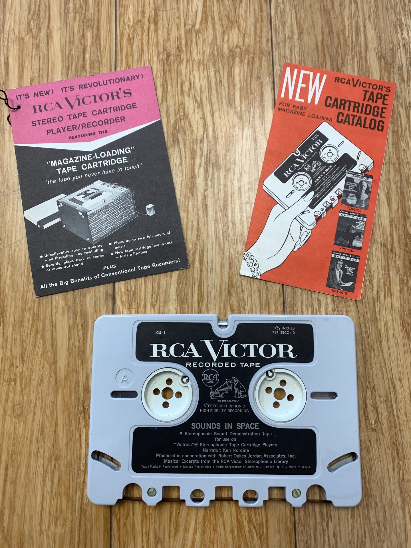 RCA Cartridge Tape "Sounds in Space"