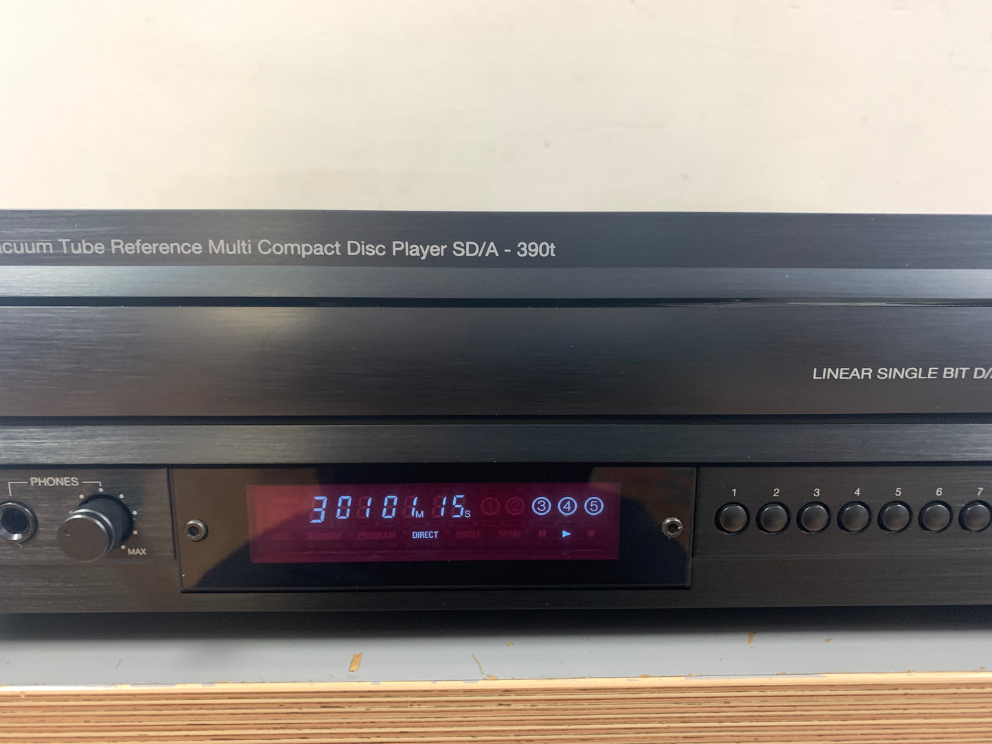 Carver SD/A 390T 5 Disc Compact Disc Carousel