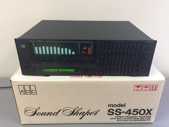 ADC EQ SS-450X Sound Shaper Equalizer * Microphone * Box