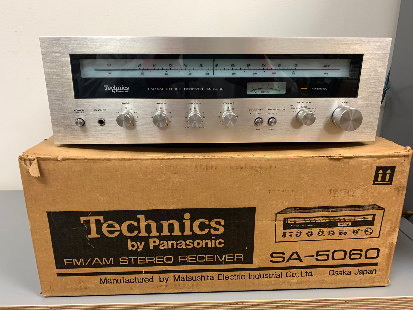 Technics SA-5060 Stereo Receiver * box