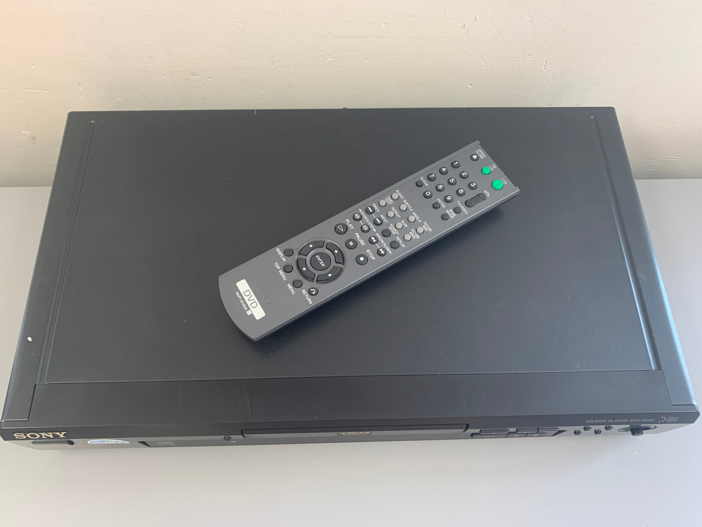 Sony DVP-S360 DVD Player * Remote