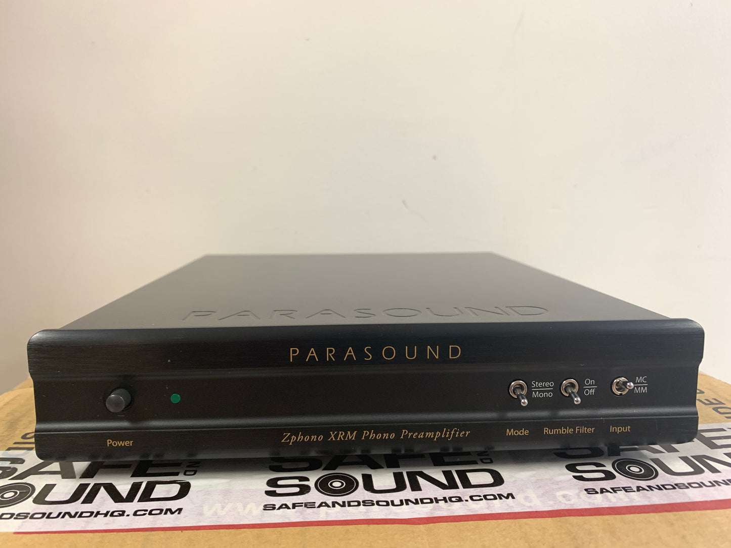 Parasound Zphone XRM Phono Preamplifer * box * manual