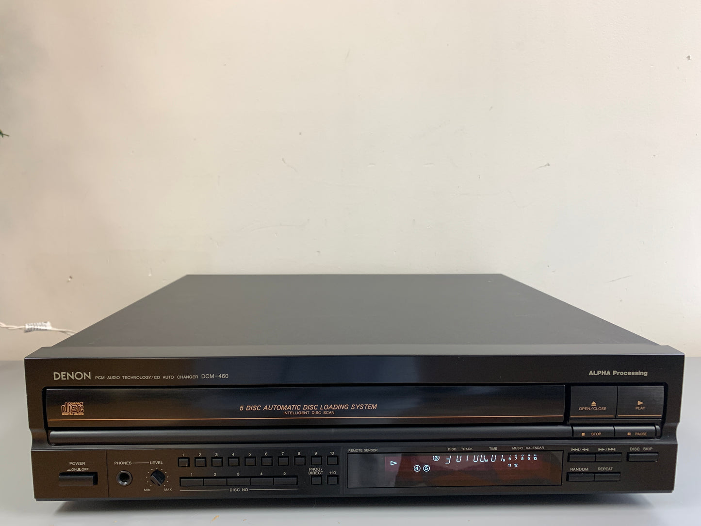 Denon DCM-460 CD Carousel - 5 Discs