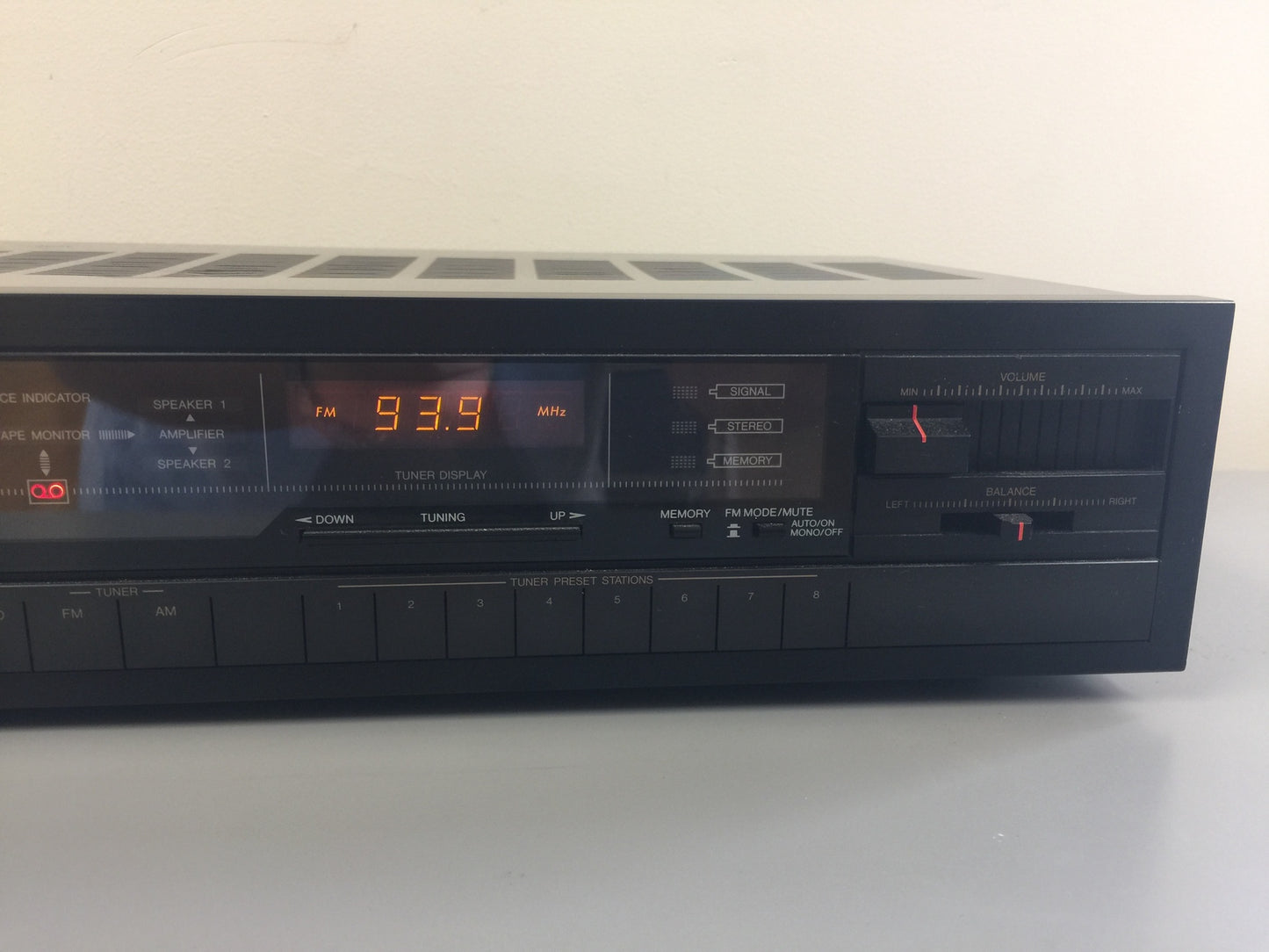 JVC RX-150 Stereo Receiver * 25W RMS * 1986