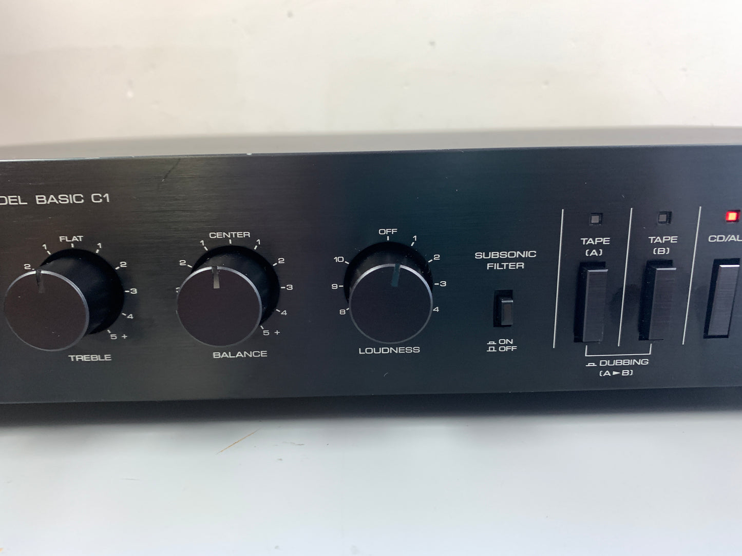 Kenwood Model Basic C1 Stereo Control Amplifier