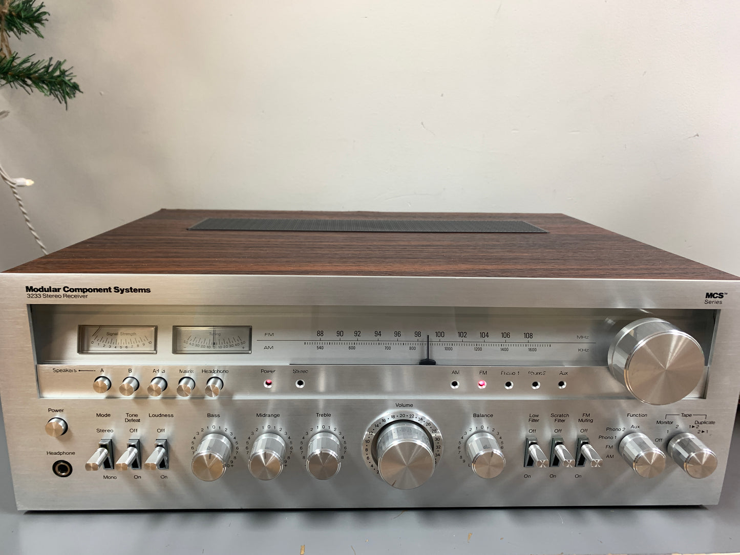 MCS 3233 Stereo Receiver