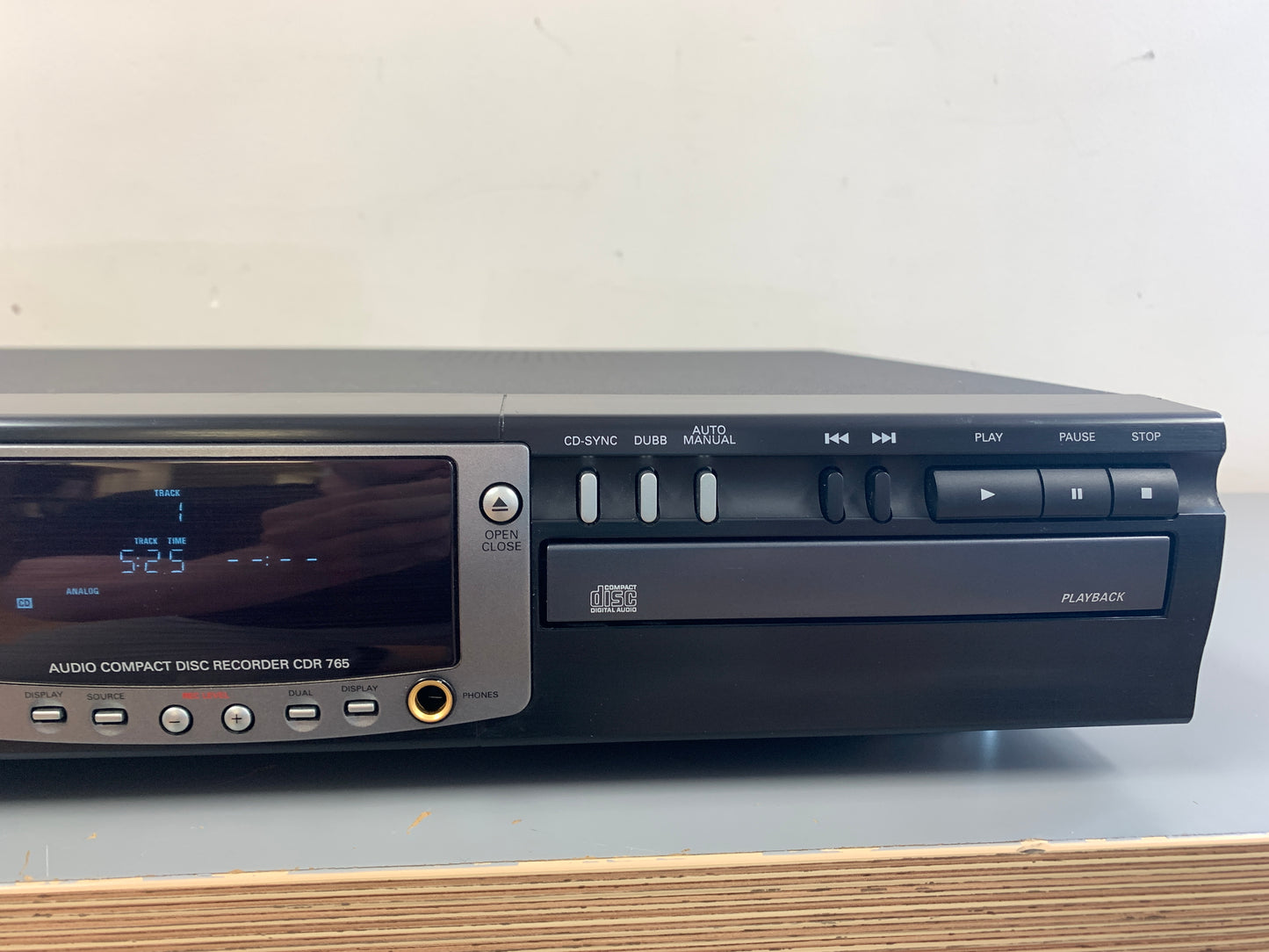 Philips CDR 765 CD Player/Recorder