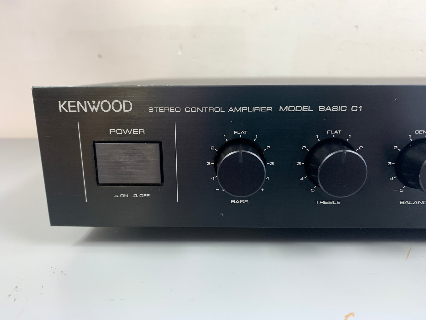 Kenwood Model Basic C1 Stereo Control Amplifier