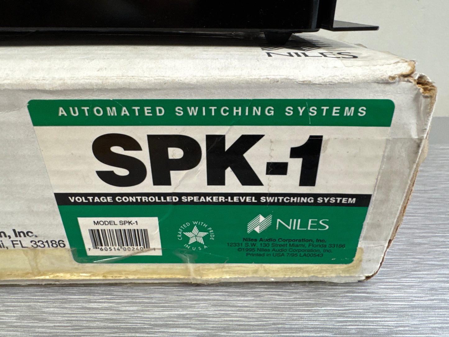 Niles SPK1 Speaker Level A-B Switcher 12V-Triggered