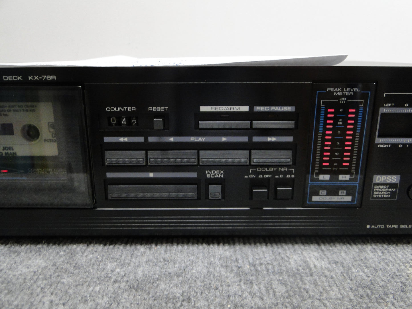 Kenwood XR-76R Stereo Cassette Deck * New Belts