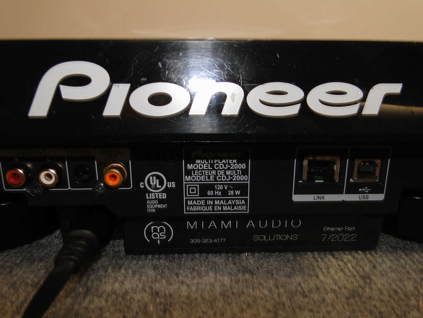 Pioneer CD-J2000 CD player DJ