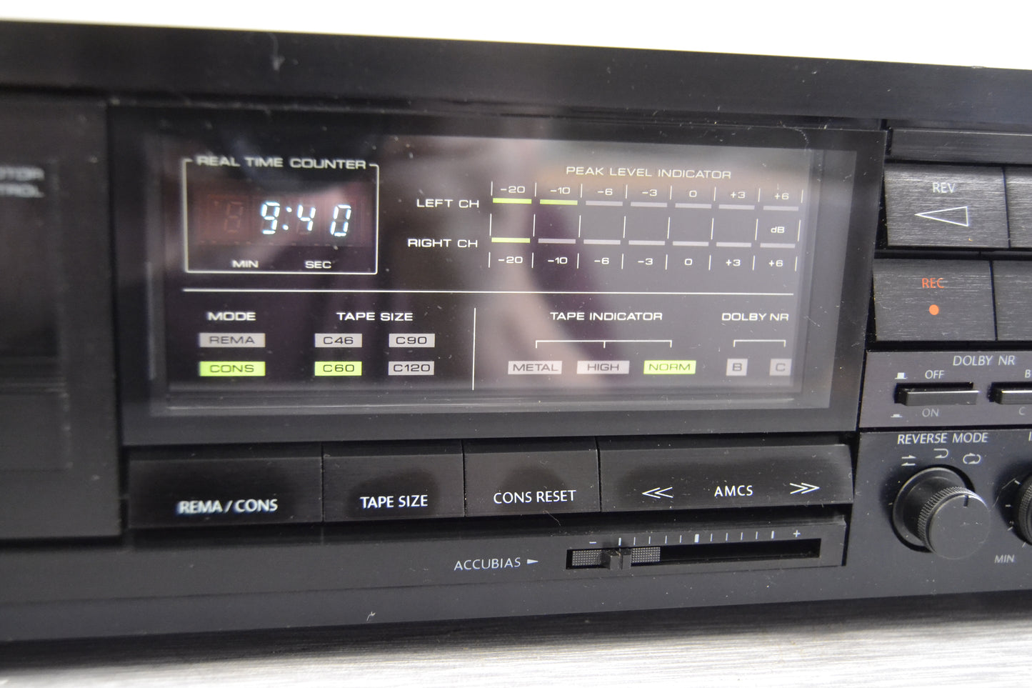 Onkyo TA-R260 Single Cassette Deck * New Belts