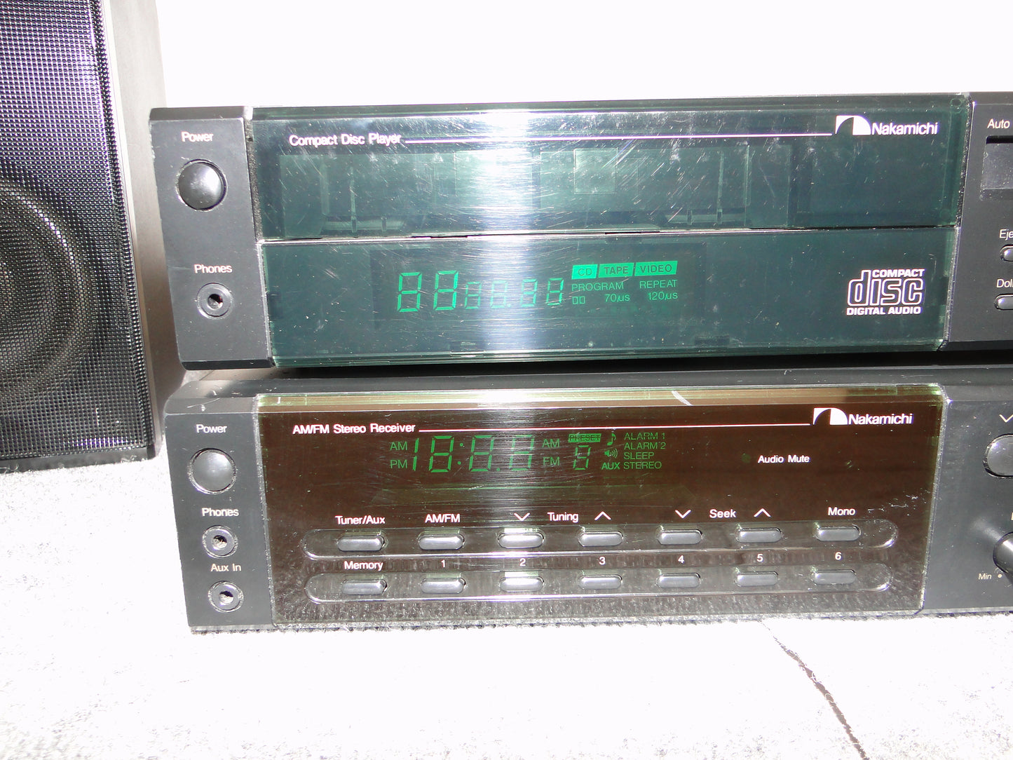 Nakamichi Mini System * CP1 Cd & Tape * R1 Receiver * S-1A Speakers