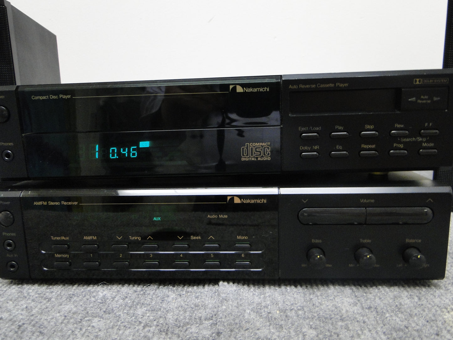 Nakamichi Mini System * CP1 Cd & Tape * R1 Receiver * S-1A Speakers