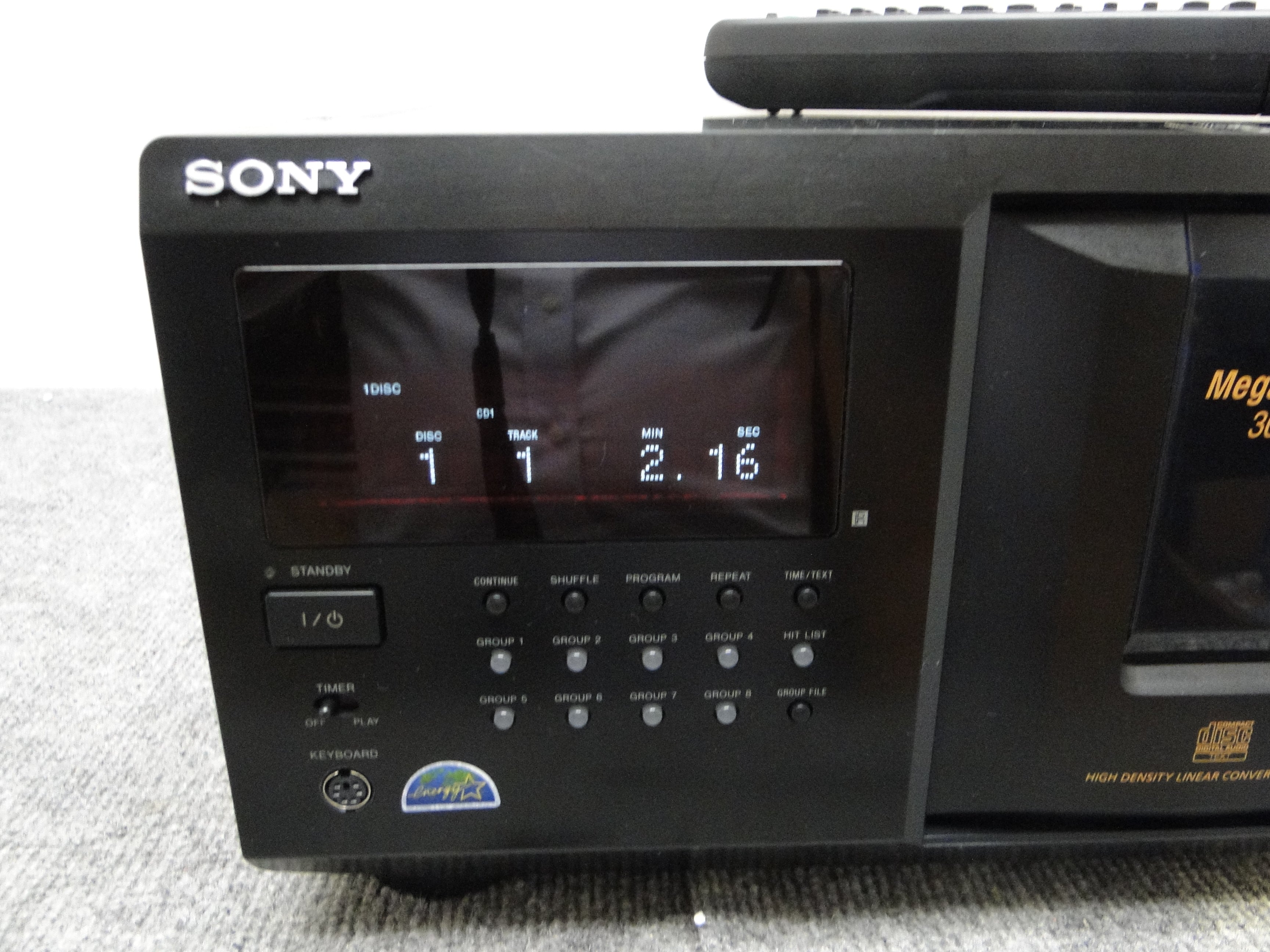 Sony CDP-CX355 good - 300 Disc CD Player