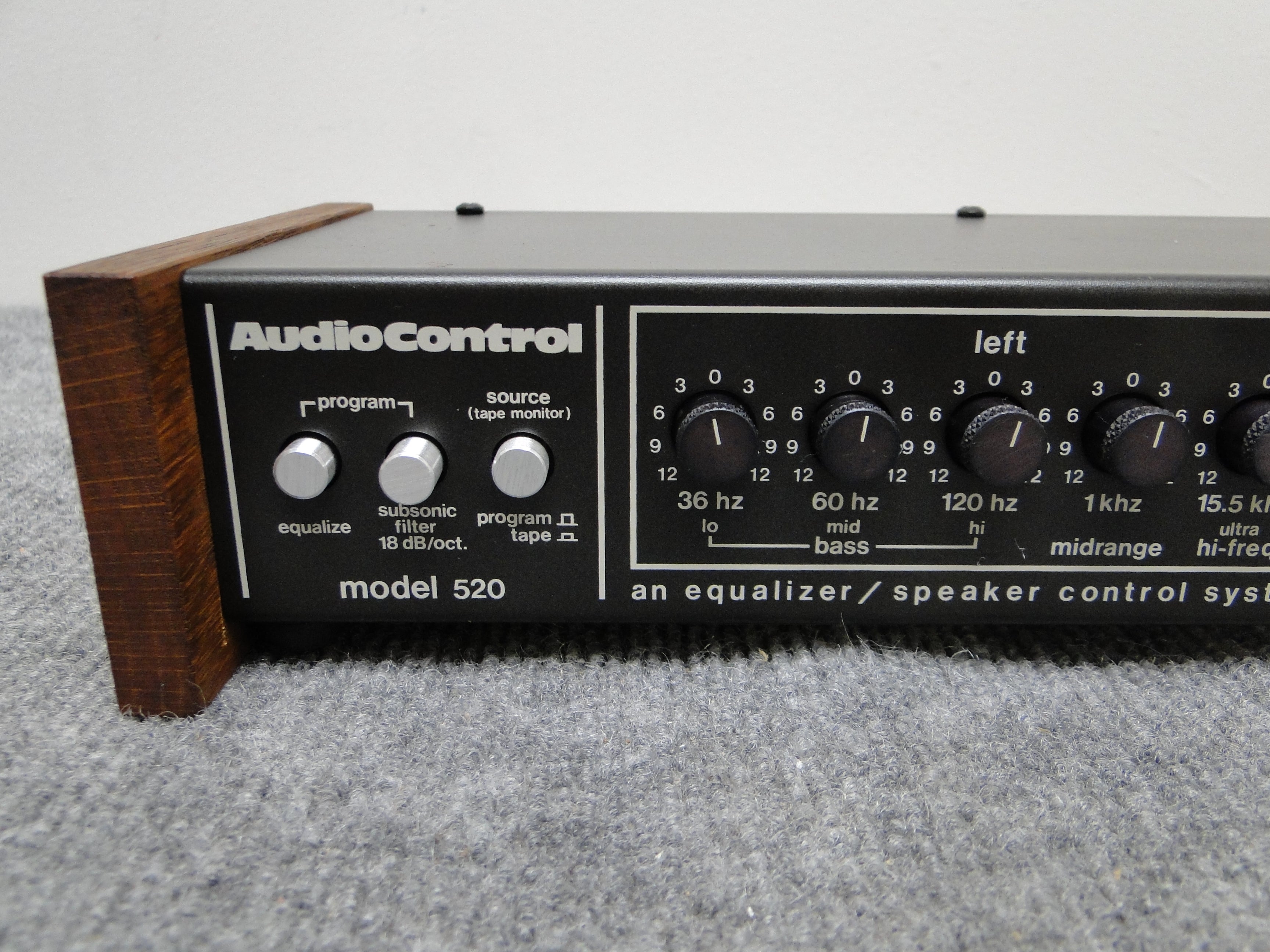 Audio Control Model D-520 Subsonic deals Filter Equalizer