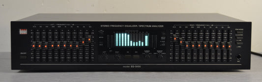 BSR EQ-3000 Graphic Equalizer with Spectrum Analyzer and Pink Noise