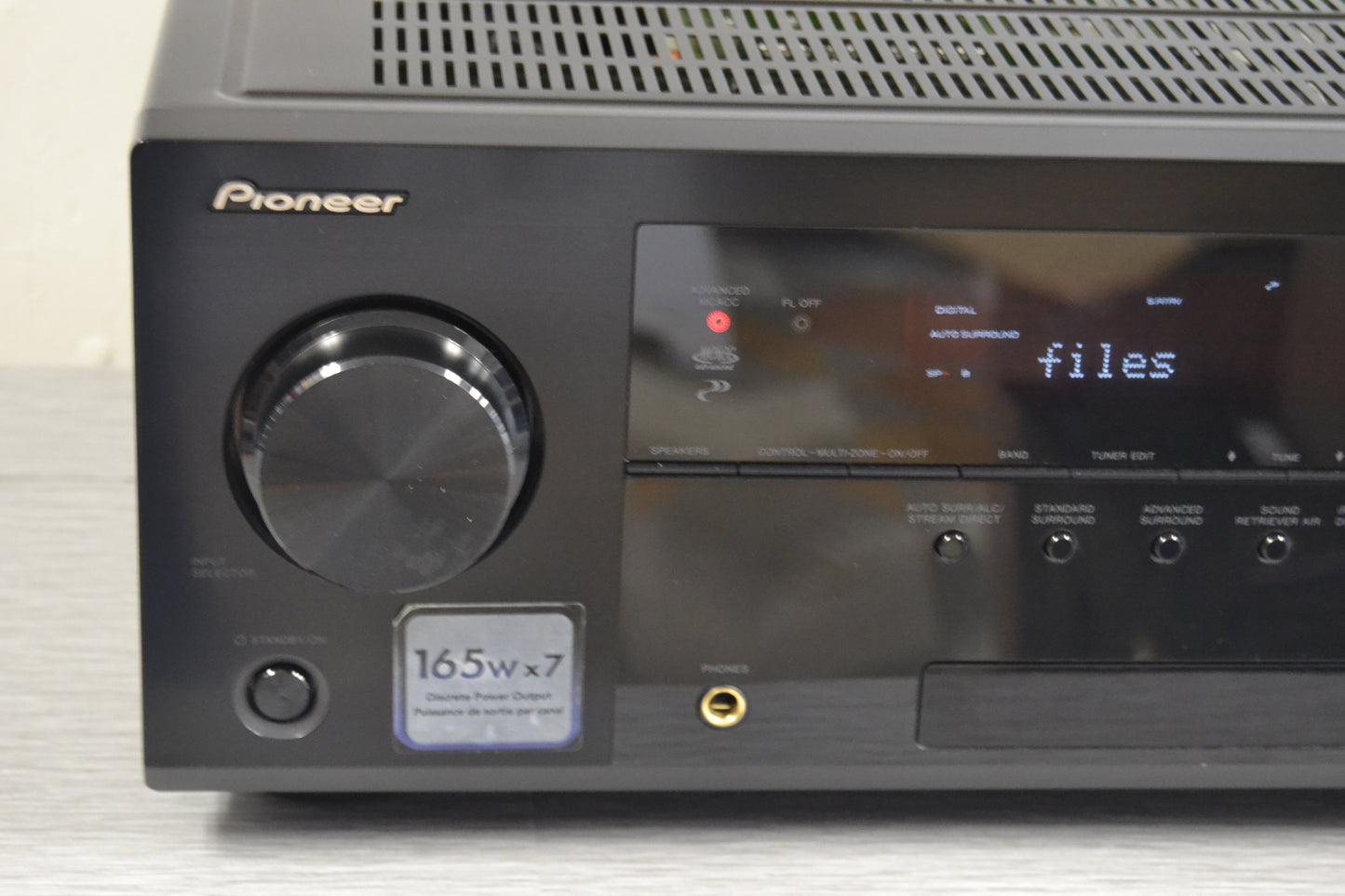 Pioneer VSX-1122K Stereo AV Receiver * 7.1 * 90W RMS