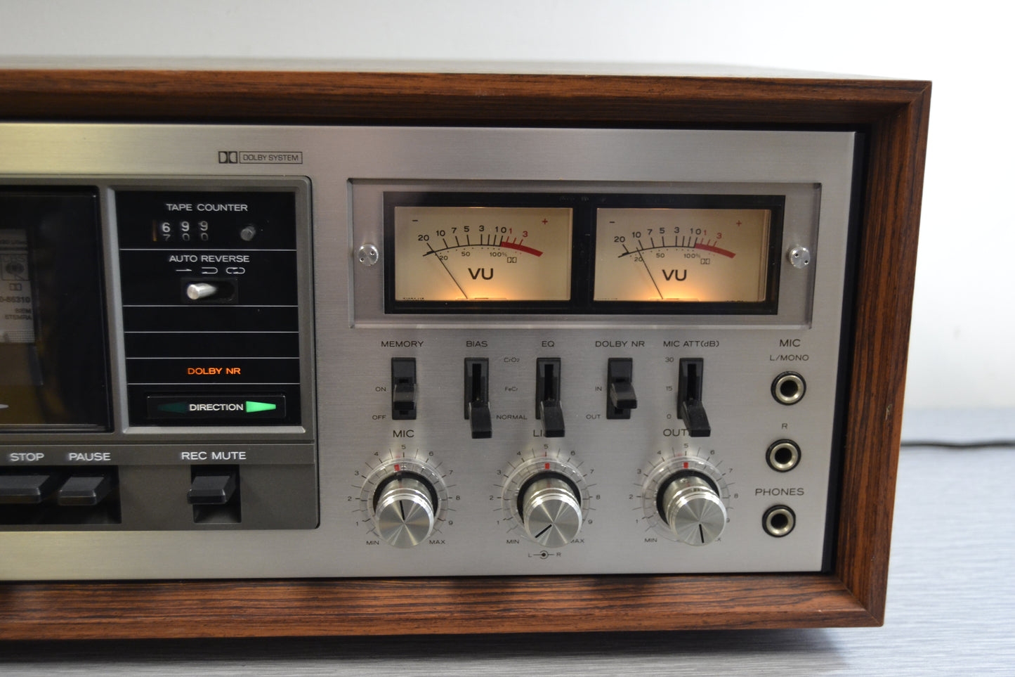 Teac A-601R Single Cassette Deck = Fully Serviced