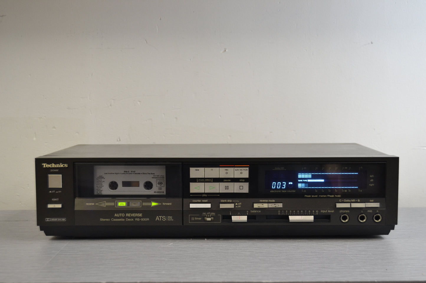 Technics RS-930R Single Cassette Deck