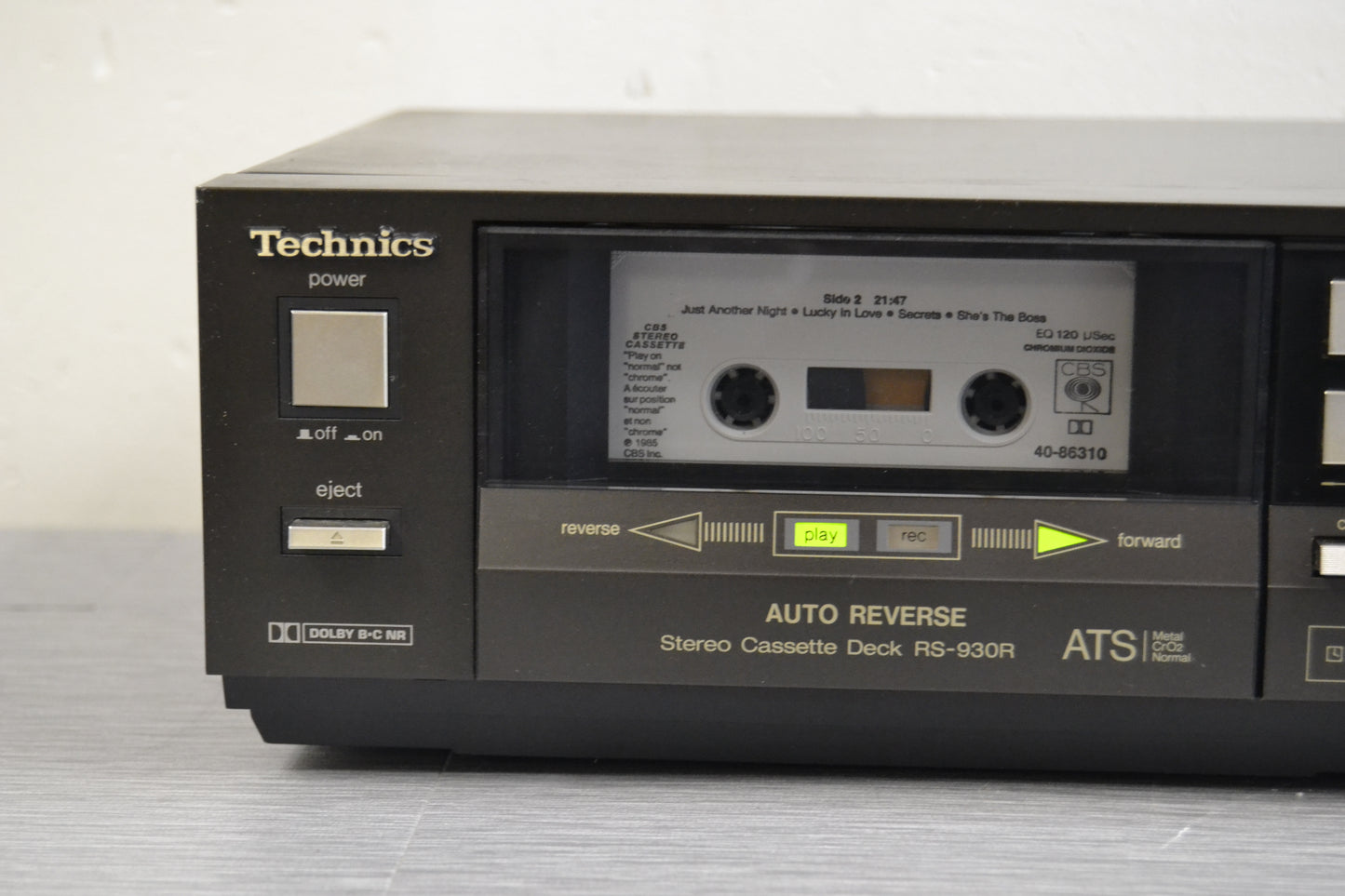 Technics RS-930R Single Cassette Deck