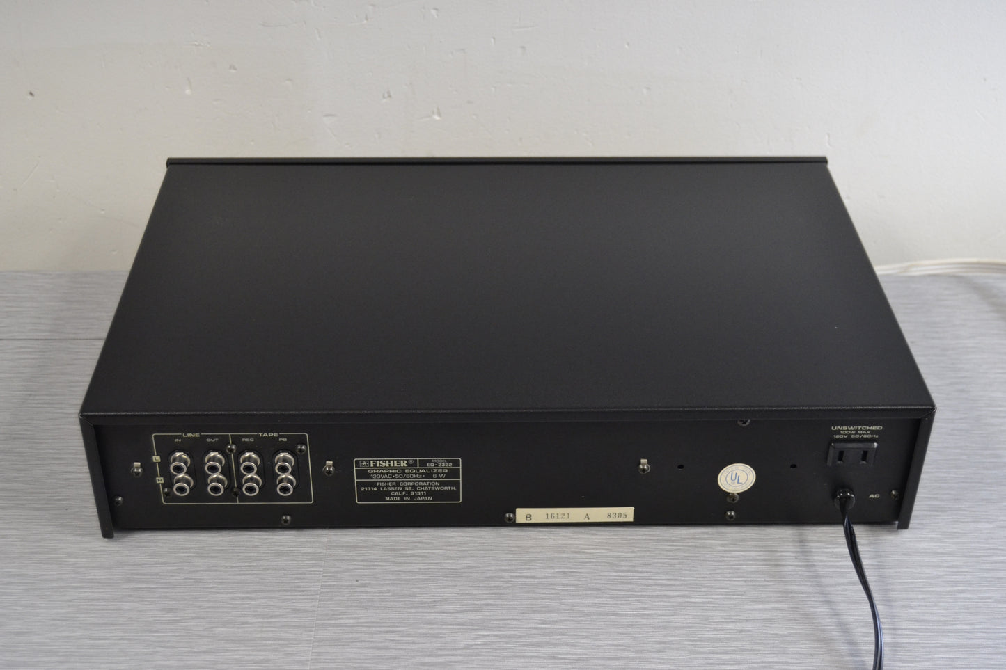 Fisher EQ-2322 Graphic Equalizer * 1979 *