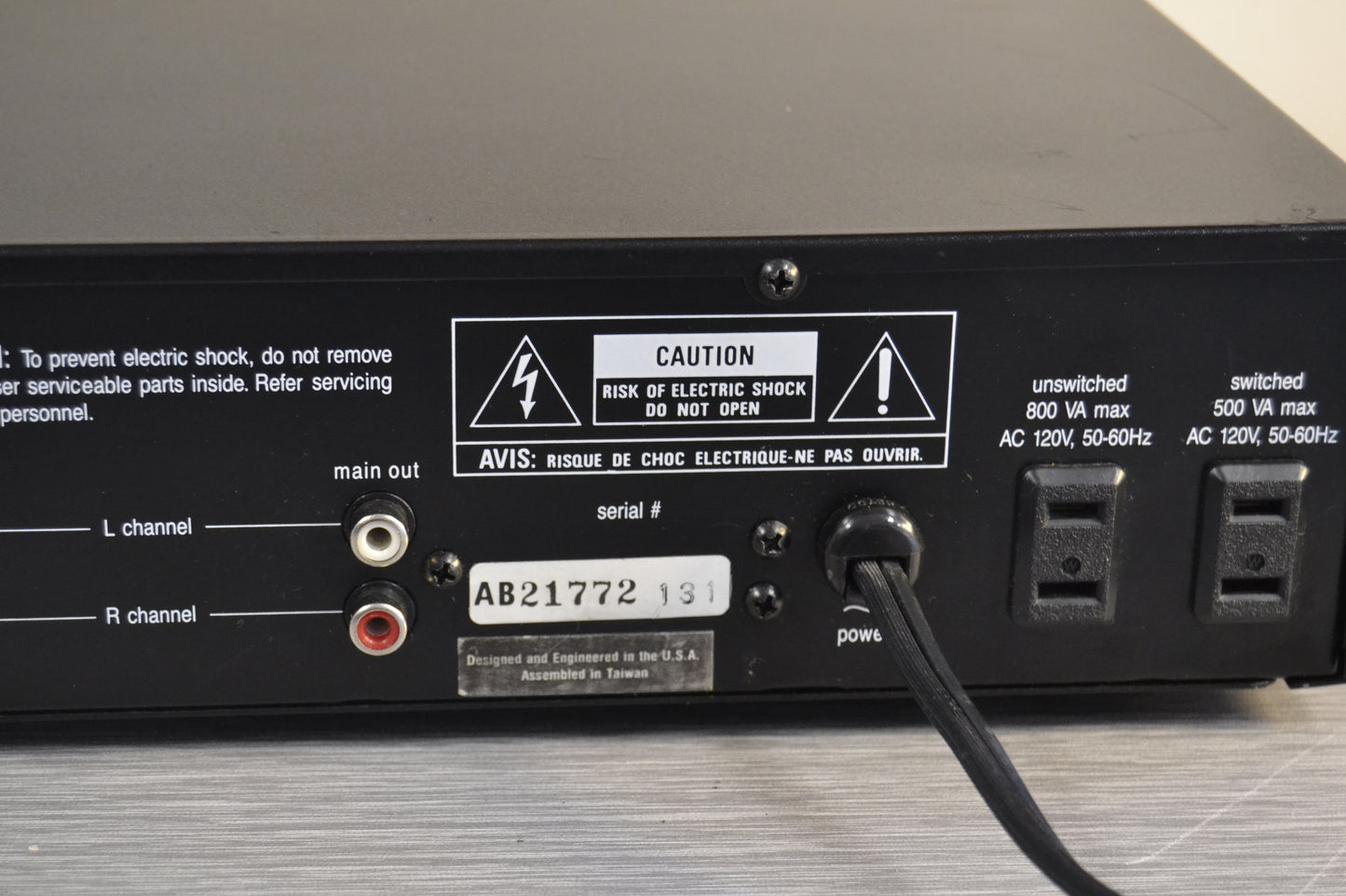 Adcom GTP-400 Preamplifier Tuner