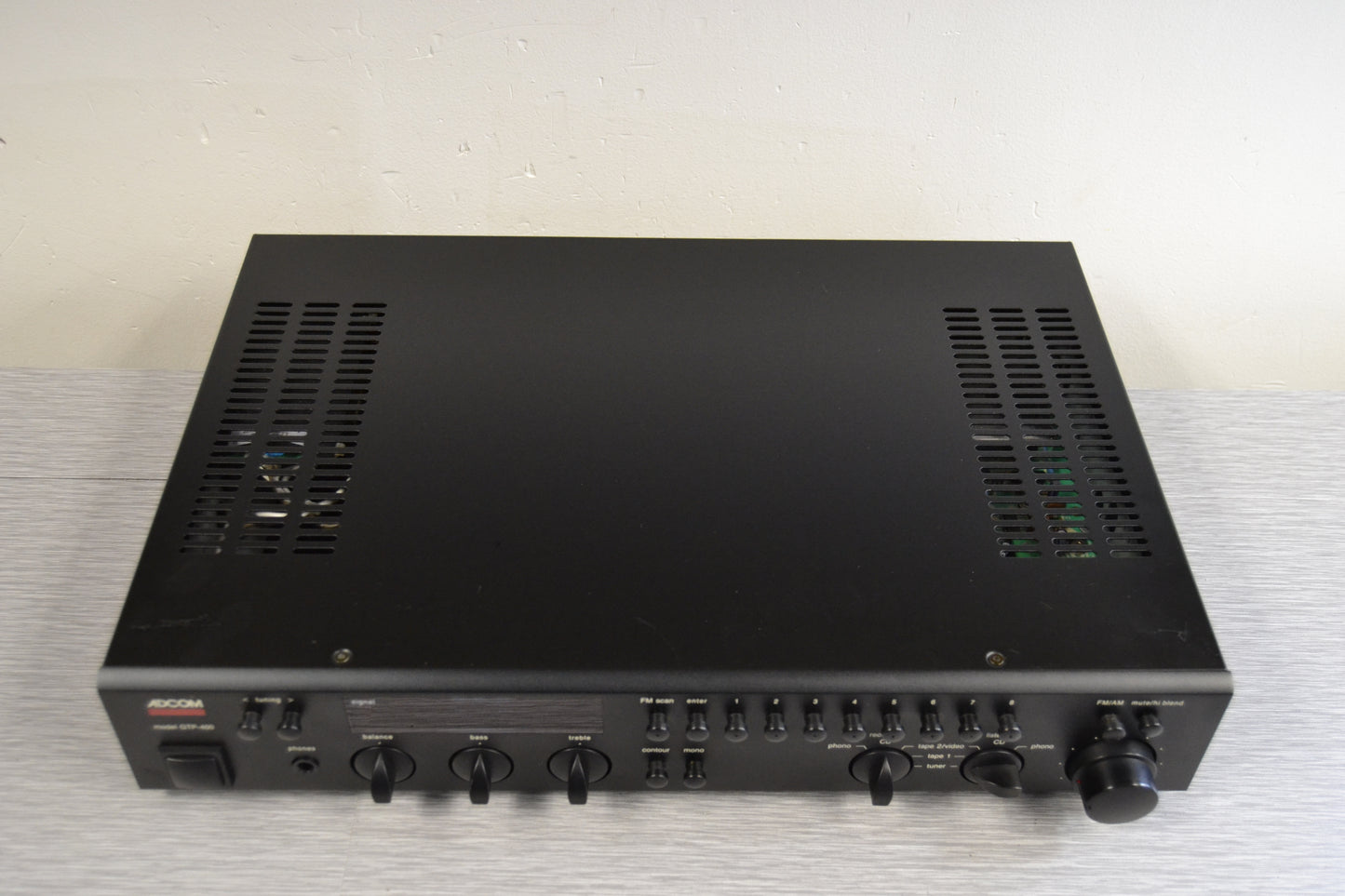 Adcom GTP-400 Preamplifier / Tuner * TUNER is not Working *