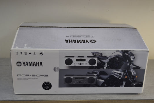 Yamaha MCR-B043 Micro Component System * New Open Box * BLACK